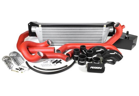 Perrin Performance 2015-2017 Subaru STI Front Mount Intercooler (Silver Core and Beam) - PSP-ITR-437-1SL
