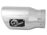aFe Diesel Exhaust Tip Bolt On Black 5in Inlet x 7in Outlet x 12in - Right - 49T50702-P12