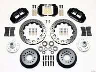 Wilwood Narrow Superlite 6R Front Hub Kit 12.88in Drilled Magnum Force Drop Spndle - 140-11548-D