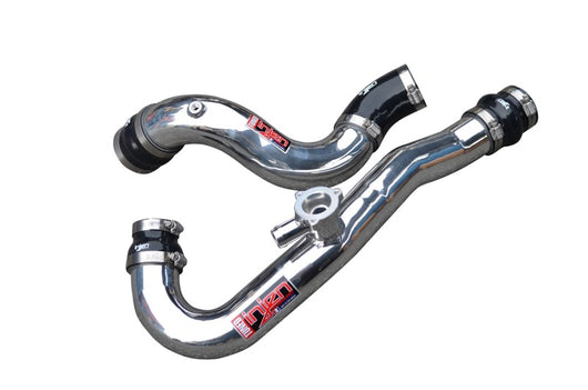 Injen 15-16 Ford Mustang 2.3L EcoBoost Aluminum Intercooler Piping Kit - Wrinkle Black - SES9200ICPWB