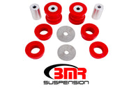 BMR 15-17 S550 Mustang Rear Cradle Bushing Kit (Polyurethane) - Red - BK047