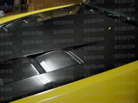 Seibon 00-09 Honda S2000 TS Carbon Fiber Hood - HD0005HDS2K-TS