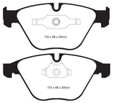 EBC 11+ BMW Z4 3.0 Twin Turbo iS (E89) Yellowstuff Front Brake Pads - DP42006R