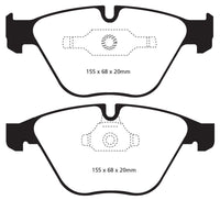 EBC 11+ BMW Z4 3.0 Twin Turbo iS (E89) Yellowstuff Front Brake Pads - DP42006R