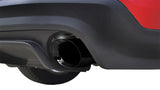 Corsa 11-13 Ford Mustang 3.7L V6 Black Sport Axle-Back Dual Rear Exhaust - 14319BLK