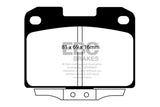 EBC 94-96 Dodge Stealth 3.0 4WD Redstuff Rear Brake Pads - DP31098C