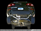 AWE Tuning VW CC Touring Edition Exhaust Dual Outlet - Diamond Black Tips - 3010-33022