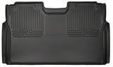 Husky Liners 15 Ford F-150 SuperCrew Cab WeatherBeater Black 2nd Seat Floor Liner - 19371