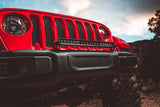 Rigid Industries 2018 Jeep JL - Straight Bumper Mount Kit - Mounts 20in E / Radiance+ / SR-Series - 41662