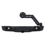 Westin/Snyper 07-17 Jeep JK Recoil Rear Bumper w/Tire Carrier - Textured Black - 59-5515-22JKS5