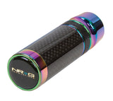 NRG Slimboy Adjustable Shift Knob (M10X1.50) Honda / Acura / Lotus - Carbon Fiber / Neochrome - SK-580BC/MC-2