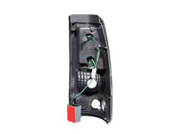 ANZO 1999-2007 Chevrolet Silverado 1500 LED Taillights Black - 311012