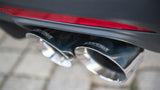 Corsa 15-16 Ford Mustang GT 5.0 3in Cat Back Exhaust Polish Quad Tips (Sport) - 14337