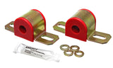 Energy Suspension 92-95 Honda Civic/CRX Red 22mm Front Sway Bar Bushings - 9.5108R
