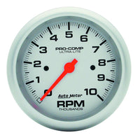 Autometer Ultra-Lite 87.5mm 10K RPM In Dash Tach - 4497