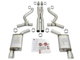 aFe MACHForce XP 3in Sport Tone Cat-Back Exhausts w/ Polished Tips 15-17 Ford Mustang V6/V8 - 49-33087-P