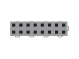 WeatherTech TechFloor - 3in X 12in Tiles(Right Loop) - Grey/Black **Order in Qtys of 10 - 51T312RL GR-BK