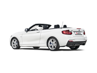 Akrapovic 16-17 BMW M240i (F22 F23) Evolution Line Cat Back (SS) w/ Carbon Tips (Req. Link Pipe) - MTP-BM/SS/4H