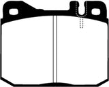 EBC 76-79 Mercedes-Benz 230 Redstuff Front Brake Pads - DP3261C