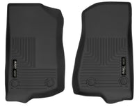 Husky Liners 2018+ Jeep Wrangler X-Act Contour Black Front Floor Liners - 54531