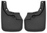 Husky Liners 2016 Toyota Tacoma w/ OE Fender Flares Custom Molded Front Mud Guards - Black - 56941