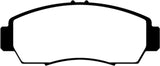 EBC 06-11 Acura CSX (Canada) 2.0 Redstuff Front Brake Pads - DP31669C