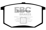 EBC 75-80 Lotus Esprit 2.0 Redstuff Rear Brake Pads - DP3298C