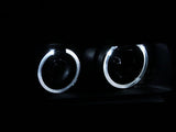 ANZO 1992-1998 BMW 3 Series E36 Projector Headlights w/ Halo Black (CCFL) G2 - 121011