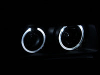 ANZO 1992-1998 BMW 3 Series E36 Projector Headlights w/ Halo Black (CCFL) G2 - 121011