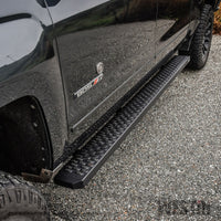 Westin Grate Steps Running Boards 86 in - Textured Black - 27-74755