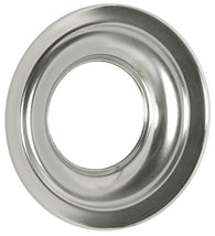 K&N Metal Base Plate 11in OD 5-1/8in Flange 1-1/8in H Chrome Finish - 01988