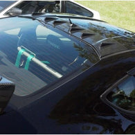 BLOX Racing 13-14 Scion/Subaru FR-S/BRZ Vortex Generator Fins for OEM Mast - ABS Black - BXPP-26010-3