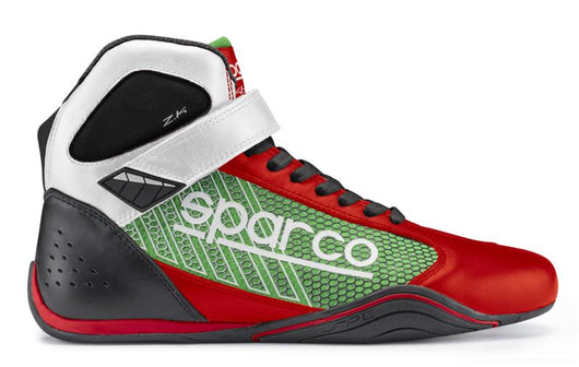 Sparco Shoe Omega KB6 47 Red/Grn - 00125747RSVD