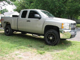 N-Fab Nerf Step 07-13 Chevy-GMC 2500/3500 Ext. Cab 6.5ft Bed - Gloss Black - Bed Access - 3in - C07100QC-6