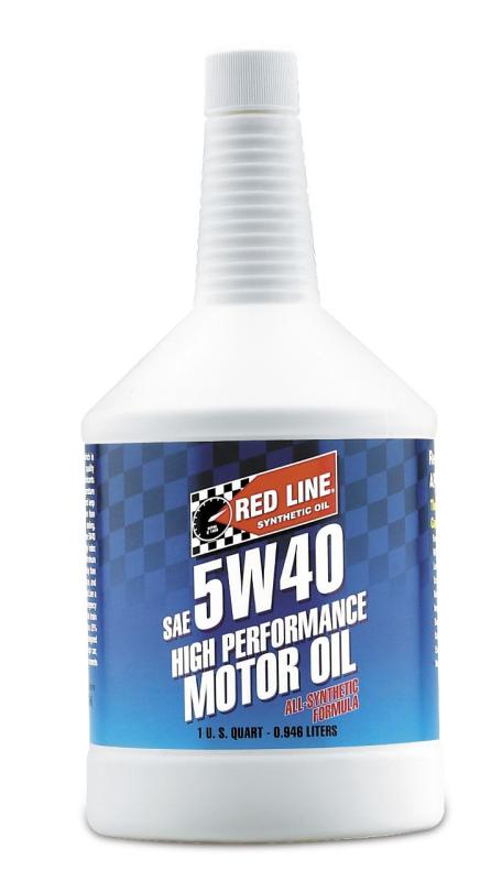 Red Line 5W40 Motor Oil Quart - 15404