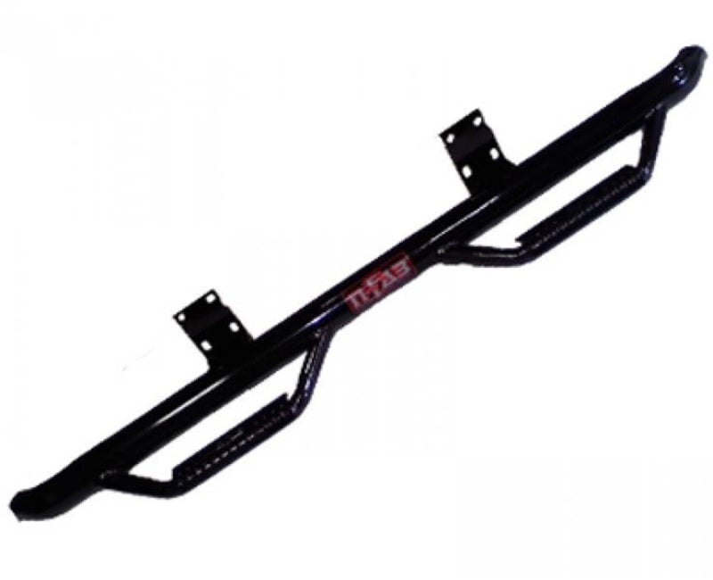N-Fab Nerf Step 07-17 Toyota Tundra Double Cab - Gloss Black - Cab Length - 3in - T0777QC