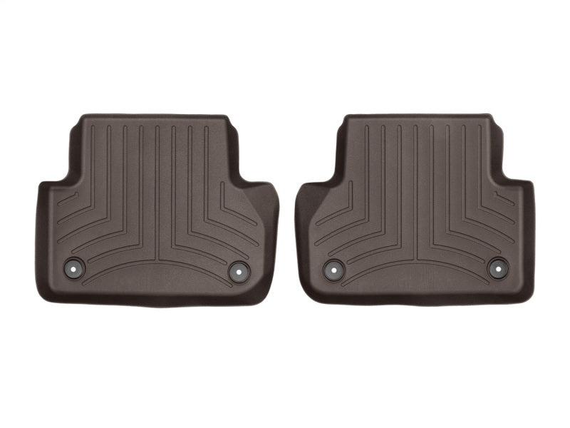 WeatherTech 2017+ Audi A4 Rear FloorLiner - Cocoa - 479072