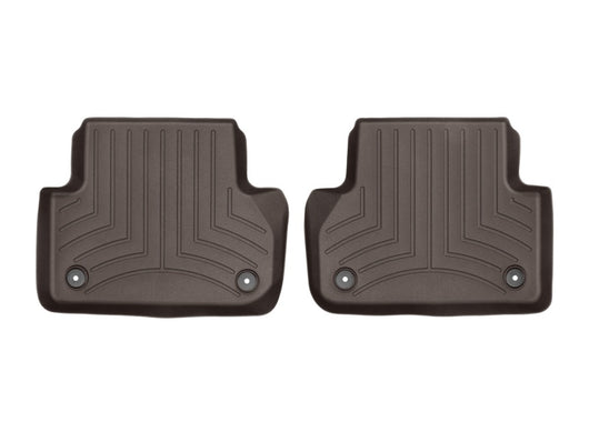WeatherTech 2017+ Audi A4 Rear FloorLiner - Cocoa - 479072