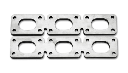 Vibrant Mild Steel Exh Manifold Flange for BMW E36/E46 platform motors (sold in pairs) 1/2in Thick - 14636