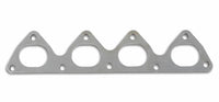 Vibrant T304 SS Exhaust Manifold Flange for Honda H22-Series Motor 3/8in Thick - 1460H