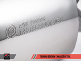 AWE Tuning Mk6 GLI 2.0T - Mk6 Jetta 1.8T Touring Edition Exhaust - Polished Silver Tips - 3015-22058