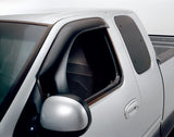 AVS 05-15 Toyota Tacoma Access Cab Aerovisor Front Outside Mount Window Deflector 2pc - Smoke - 95649