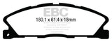 EBC 13+ Ford Taurus 3.5 Twin Turbo SHO Greenstuff Front Brake Pads - DP23019