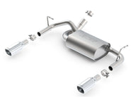 Borla 12-16 Jeep Wrangler 3.6L AT/MT 4WD Single Split Rr Exit Touring Exhaust (rear section only) - 11834