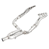 Stainless Works 2007-13 Chevy Silverado/GMC Sierra Headers 1-7/8in Primaries High-Flow Cats Y-Pipe - CT07HCATY