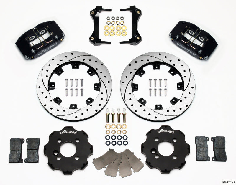 Wilwood Dynapro Radial Front Kit 12.19in Drilled Mini Cooper - 140-8528-D