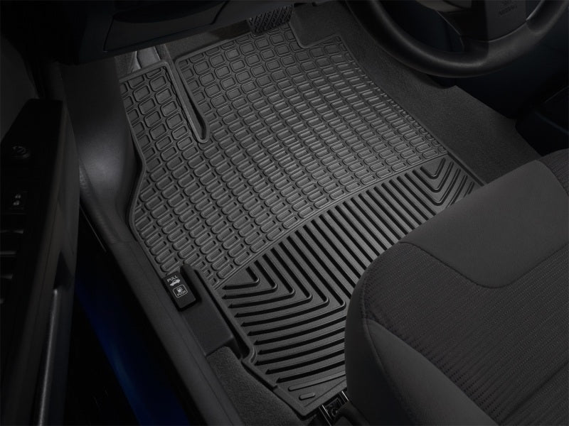 WeatherTech 14+ Toyota Highlander Front Rubber Floor Mats - Black - W333