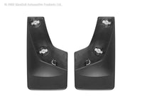WeatherTech 07-13 Chevrolet Silverado No Drill Mudflaps - Black - 120010