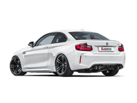 Akrapovic 16-17 BMW M2 F87 (Excl M2 Competition) Evolution Line Cat Back (Titanium) w/Carbon Tips - ME-BM/T/8H