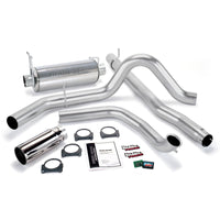 Banks Power 01-03 Ford 7.3L w/Cat Conv Git-Kit - SS Single Exhaust w/ Chrome Tip - 47513